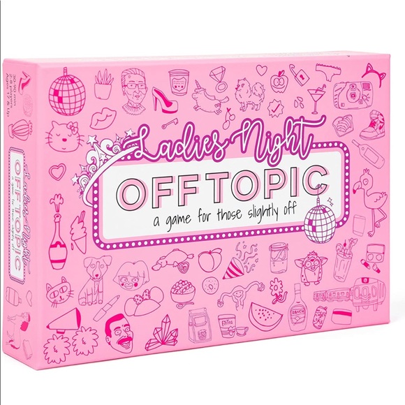 Off Topic Girls Night Party Game for Adults - Picture 1 of 7